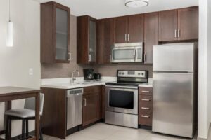 Residence Inn by Marriott Kansas City at The Legends Hotel With Full Kitchen in 